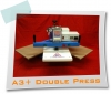 A3+ DOUBLE Pneumatic Heat Press